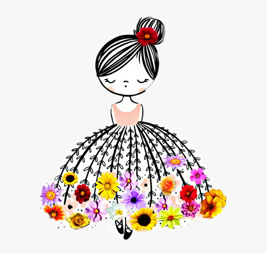 #bailarina #flores - ضاقت يارب وعندك المتسع, HD Png Download, Free Download