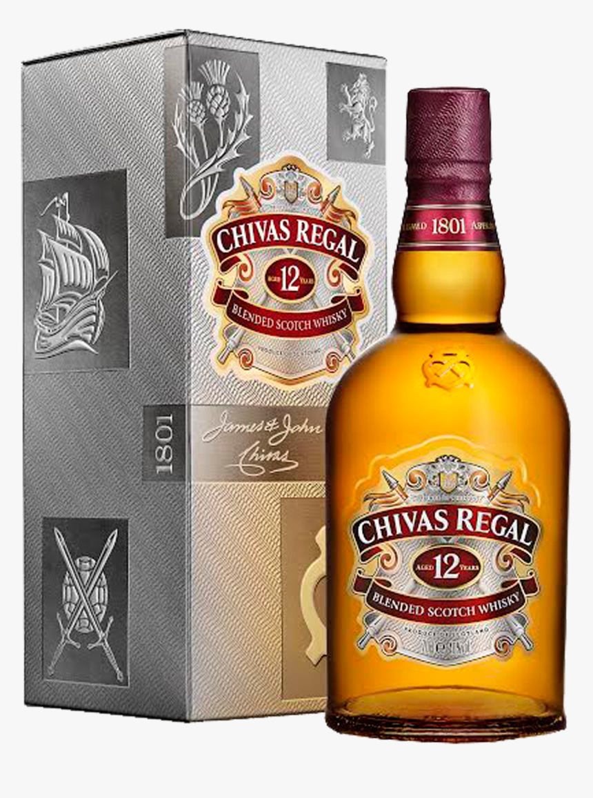 Chivas Regal 12 Year Old Scotch Whisky 700ml Bottle, HD Png Download, Free Download
