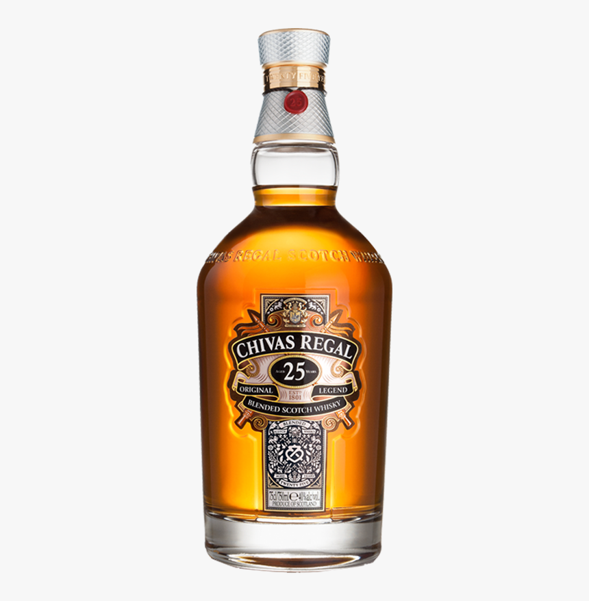 Chivas Regal Scotch Whisky Scotland 25 Yo Blended 750ml - Chivas Regal 24 Years, HD Png Download, Free Download