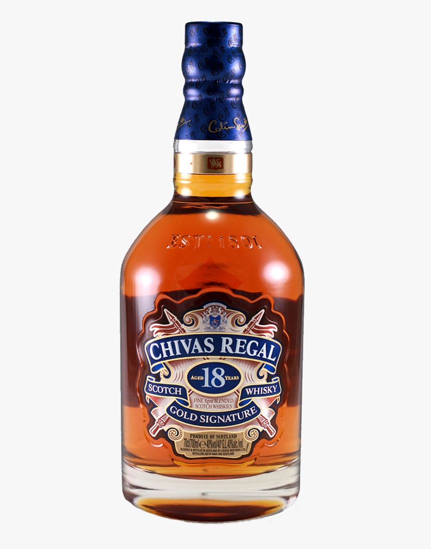 Chivas Regal 18 Year Old Blended Scotch 75cl - Chivas Regal 18, HD Png Download, Free Download