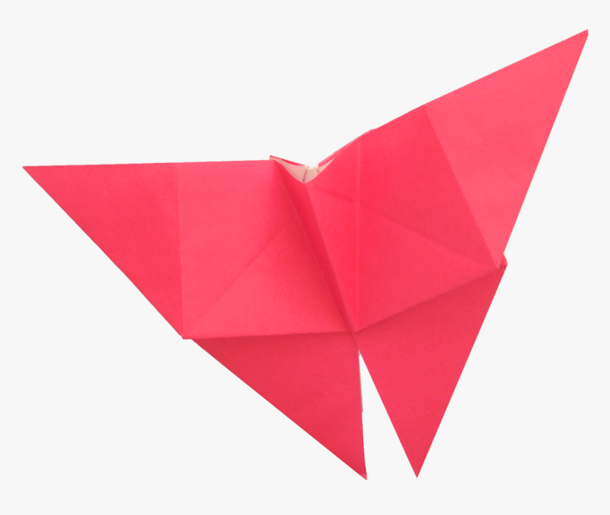 Heart, Png Origami - Origami Red Butterfly Png, Transparent Png, Free Download