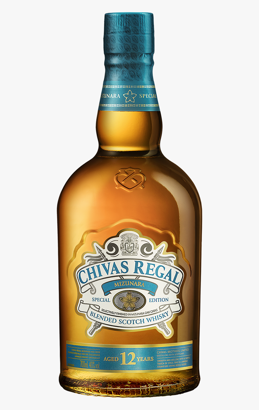 Chivas Regal Scotch Whisky 12 Year Old Mizunara Edition - Chivas Regal Mizunara, HD Png Download, Free Download