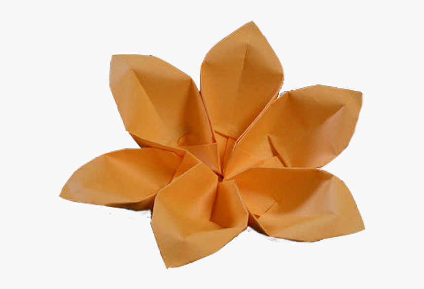 Flower Origami Png Image - Cherry Blossom Origami Clip Art, Transparent Png, Free Download