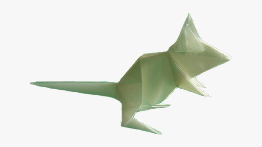 Origami Rat Png Image - Portable Network Graphics, Transparent Png, Free Download