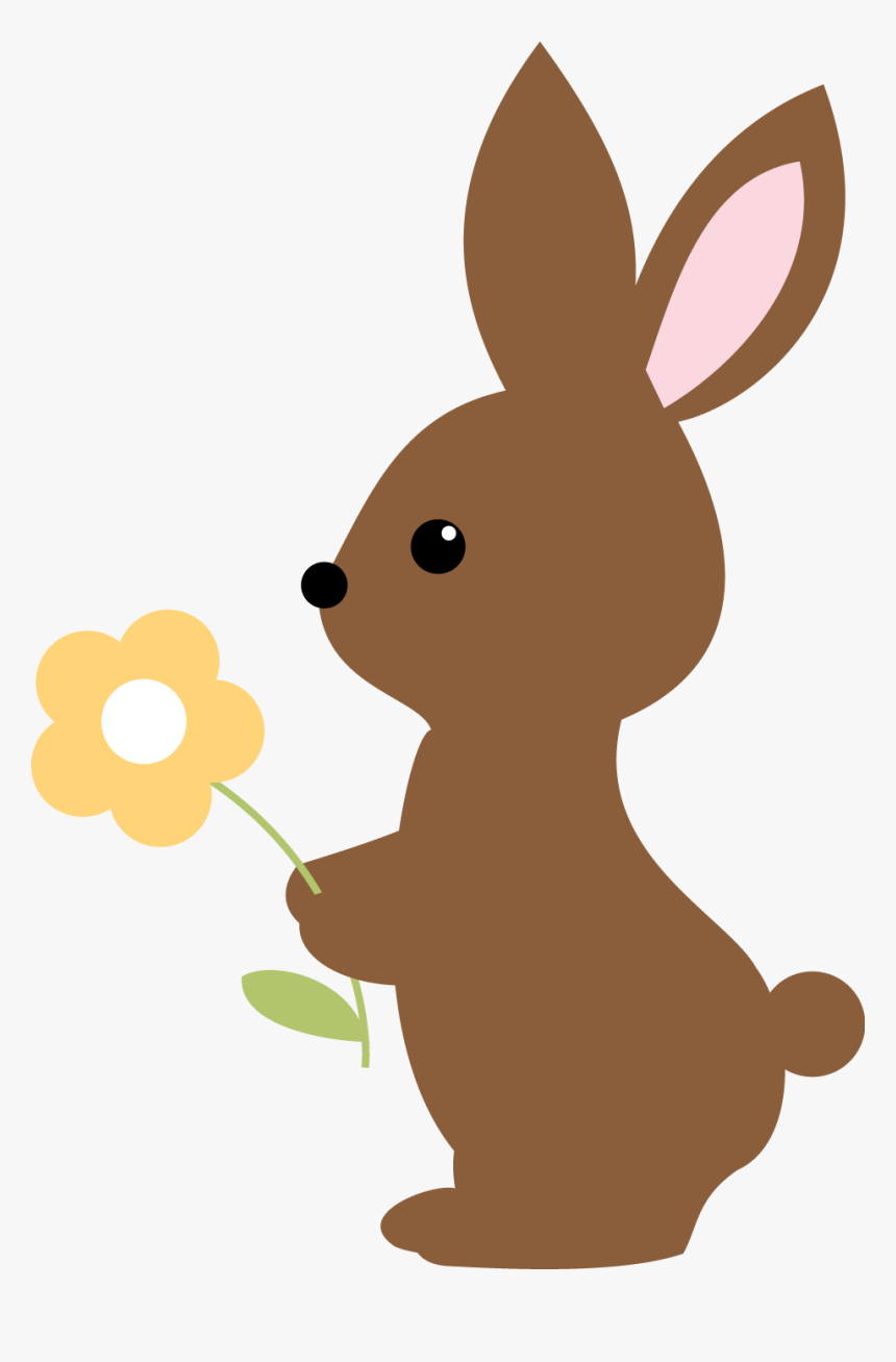 Woodland Bunny Clip Art, HD Png Download, Free Download