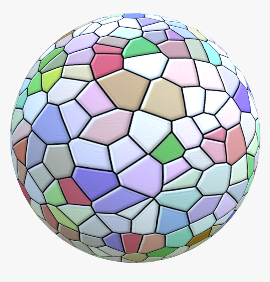 Seamless Colorful Glass Material - Sphere, HD Png Download, Free Download