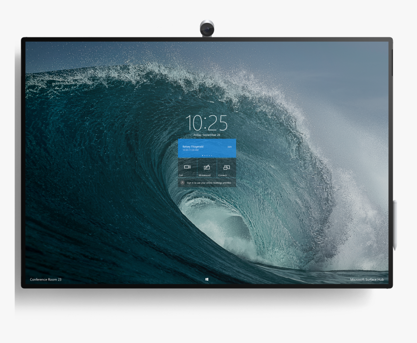 Microsoft Surface Hub 2s - Tv Lift Flight Case, HD Png Download, Free Download