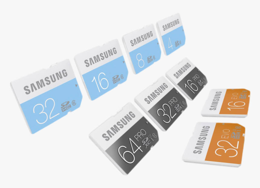 Samsung Sd Cards - Samsung, HD Png Download, Free Download