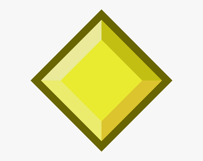 Yellow Diamond Gemstone - Yellow Diamond Su Gem, HD Png Download, Free Download
