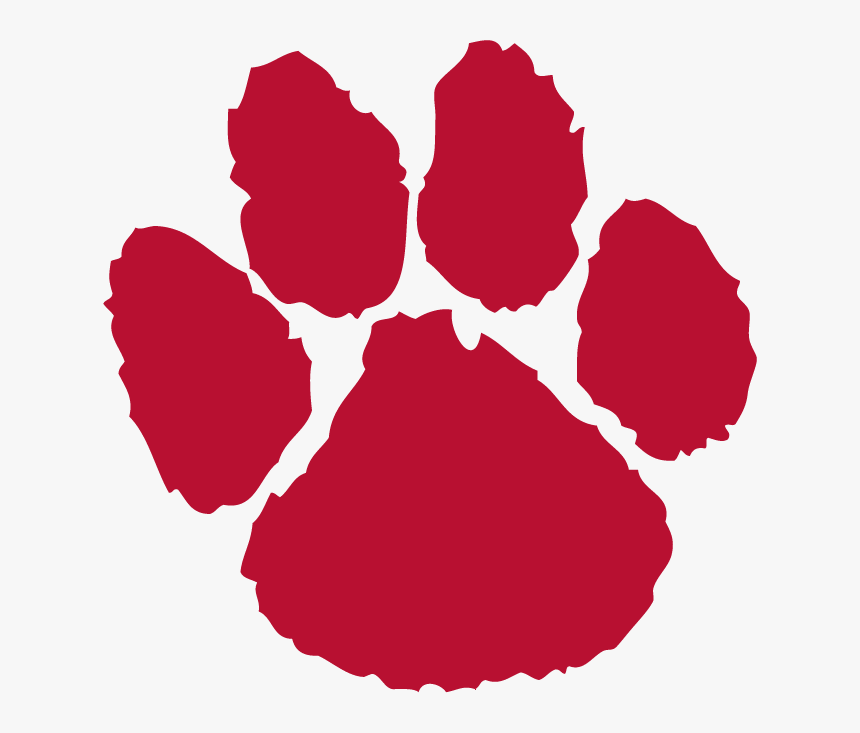 Cougar Paw Print Clipart - Free Tiger Paw Svg, HD Png Download, Free Download