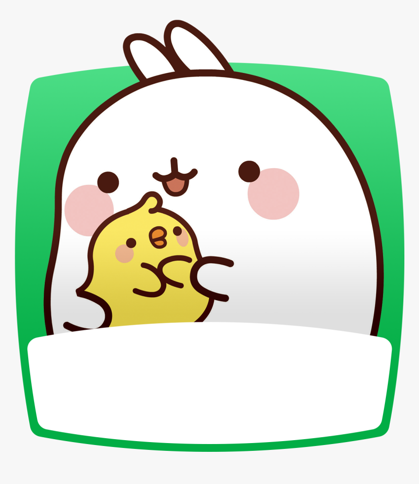 Molang And Piu Piu [book] (1500x1500), Png Download - Molang And Piu Piu, Transparent Png, Free Download