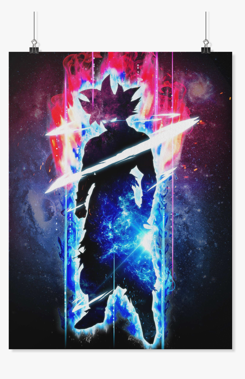 Master Ultra Instinct Limit Breaker Art Photo Paper - Mui Goku Fan Art, HD Png Download, Free Download