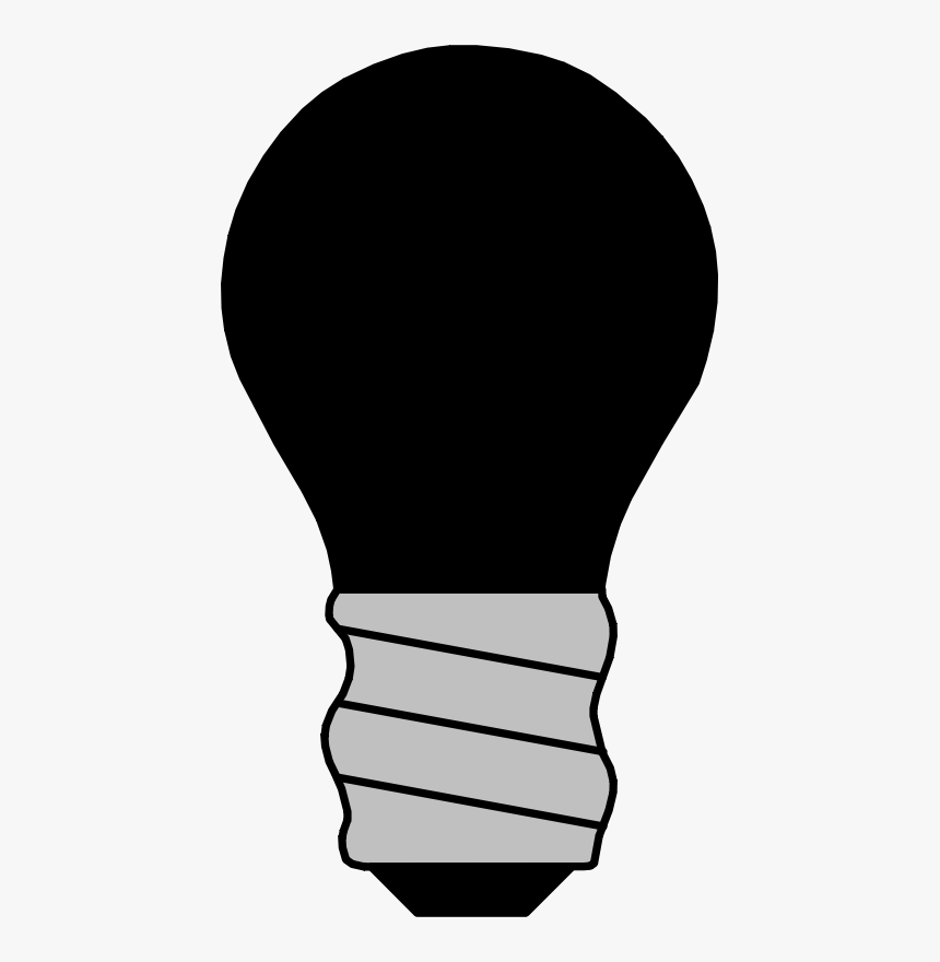 Light On Off Clipart Clip Art Transparent Free Clipart - Light Bulb Off Clipart, HD Png Download, Free Download