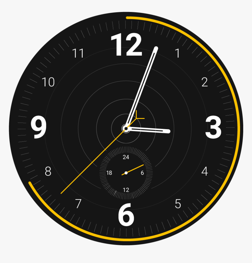 Watchface - Wall Clock, HD Png Download, Free Download