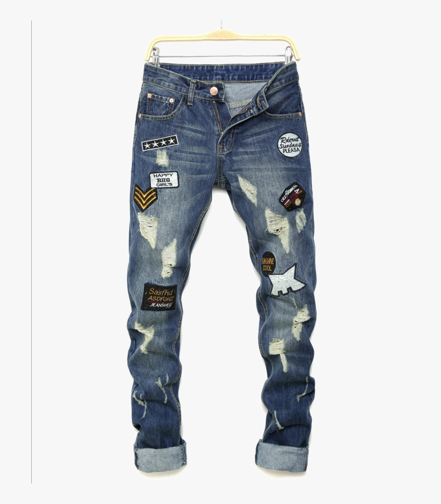 Biker Jeans Png Transparent Image - New Design Jeans Boys, Png Download, Free Download