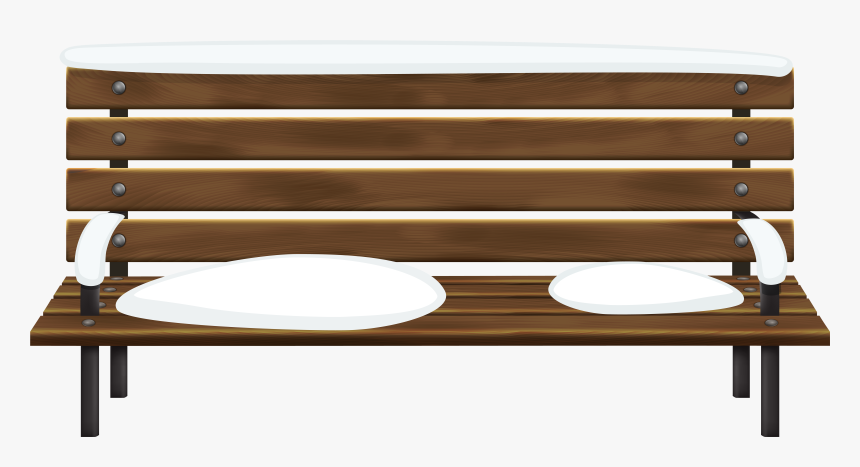 Bench Clipart Brown Wooden - Benches Clipart, HD Png Download, Free Download