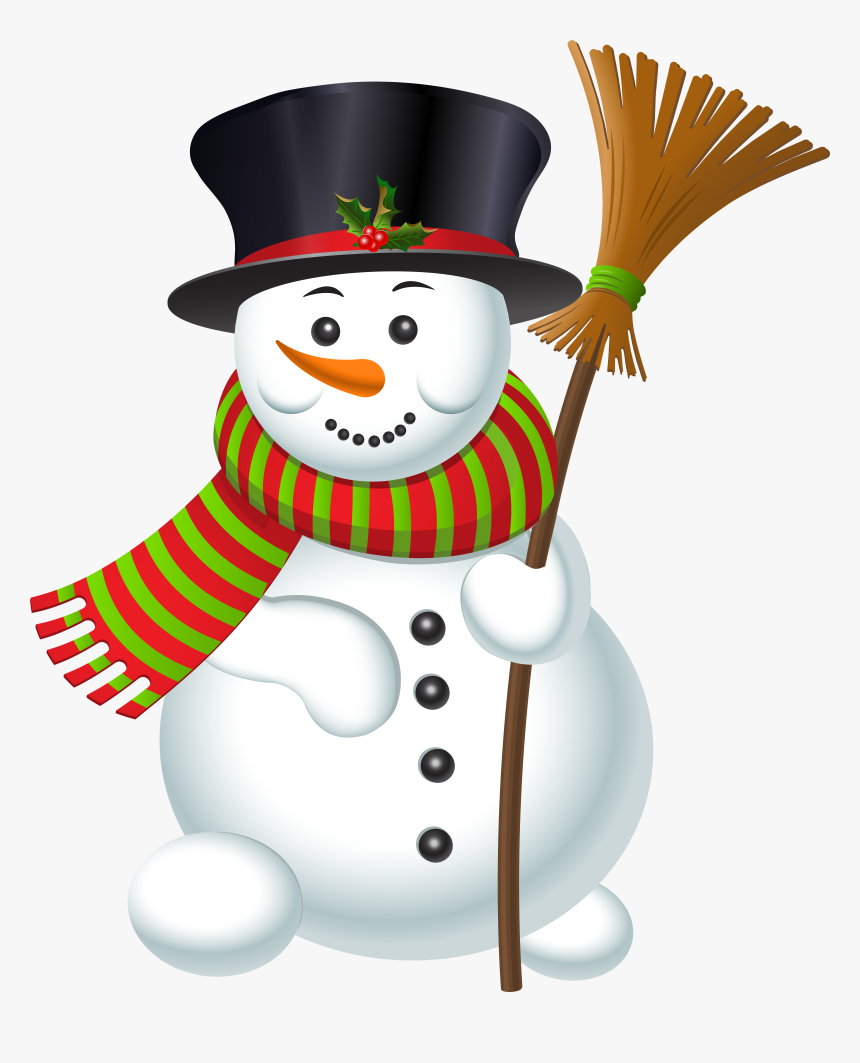 Snowman Clipart In Sun Banner Free Download Cute Snowman, HD Png Download, Free Download