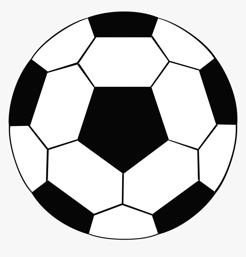 Football Ball Png - 2d Soccer Ball, Transparent Png, Free Download