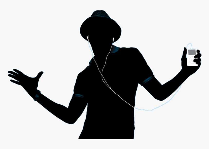 #music#silhouette - Conversation About Favorite Singer, HD Png Download, Free Download