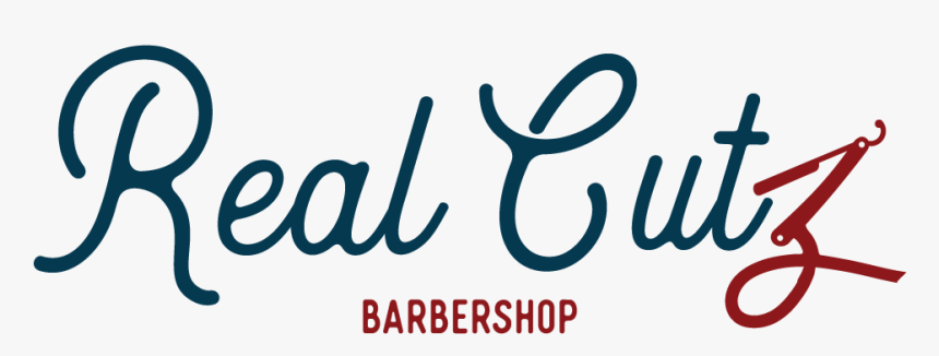 Real Cutz Barbershop Logo - Butcher, HD Png Download, Free Download