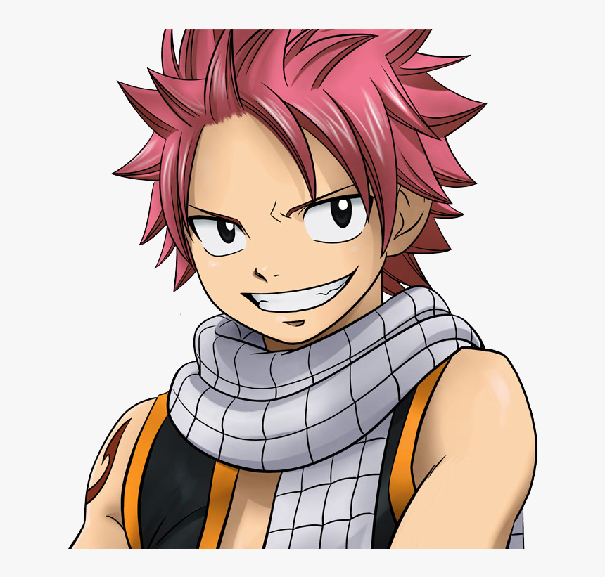 Anime Challenge Favourite Male Anime Character Png - Natsu Fairy Tail Characters, Transparent Png, Free Download