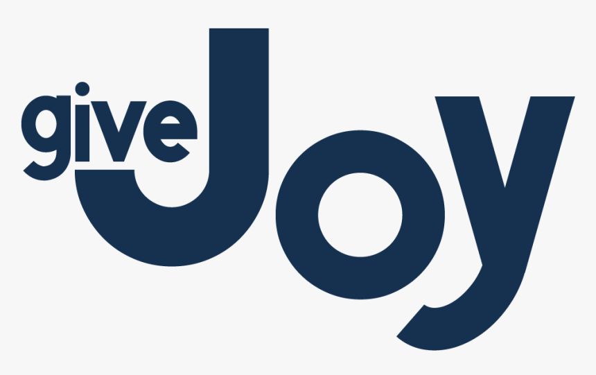 Give Joy Logo Dark Blue - Graphic Design, HD Png Download, Free Download