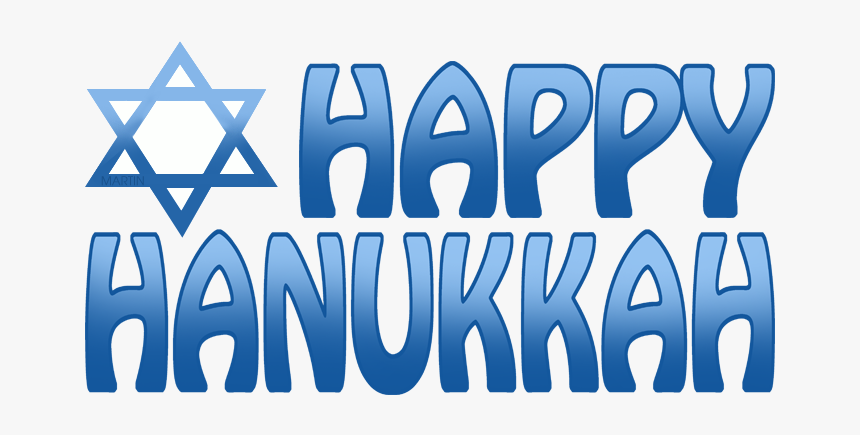 Happy Hanukkah Png - Clip Art Happy Hanukkah, Transparent Png, Free Download