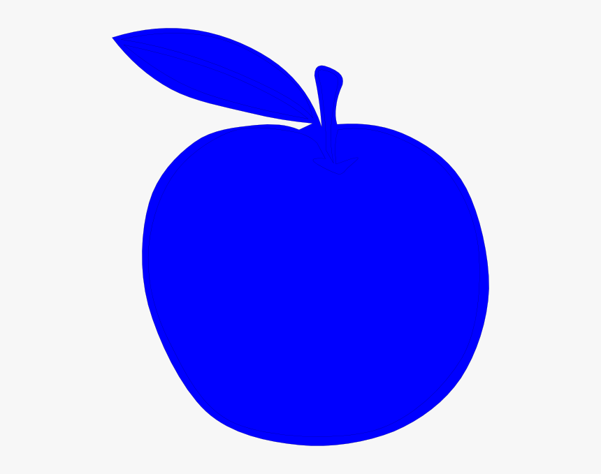 Download Blue Apple Svg Clip Arts Clipart Blue Apple Hd Png Download Kindpng