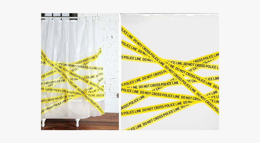 Police Line Shower Curtain, HD Png Download, Free Download