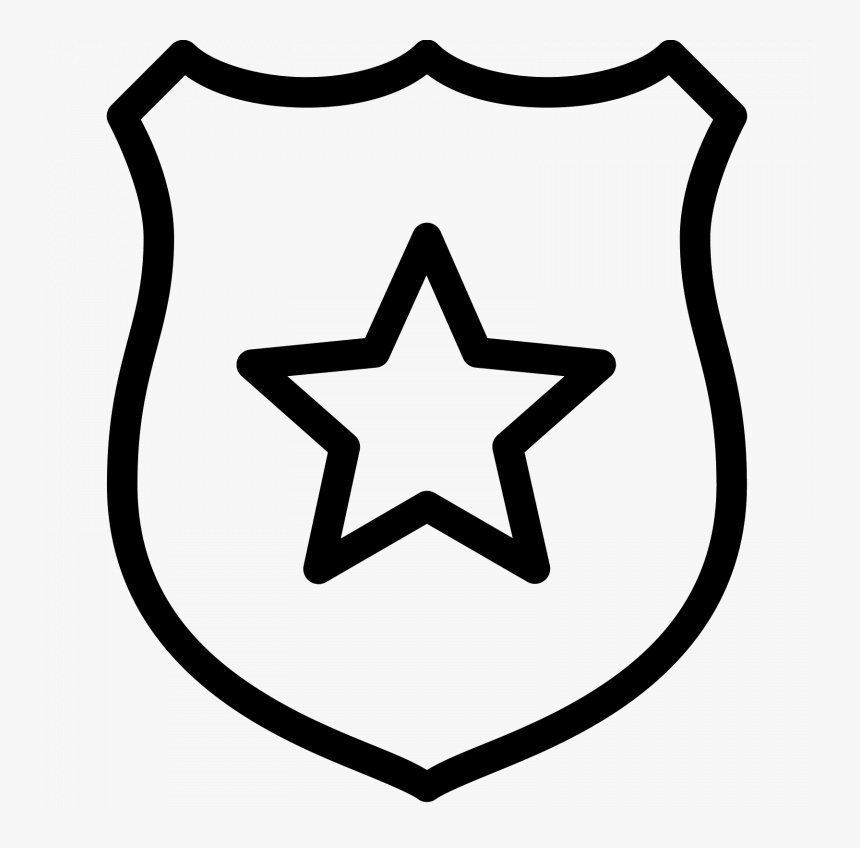 Badge New Png Blockify - Police Badge Vector Png, Transparent Png, Free Download
