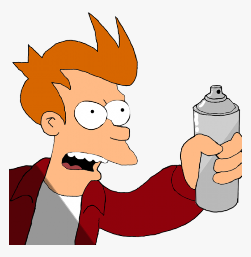 Futurama Fry Png Image - Shut Up And Take My Money Png, Transparent Png, Free Download