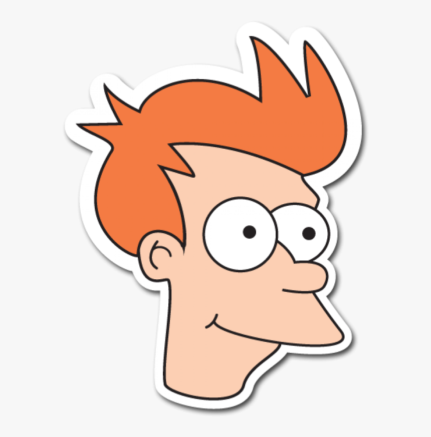 Futurama Fry Png Image - Philip J Fry Head, Transparent Png, Free Download