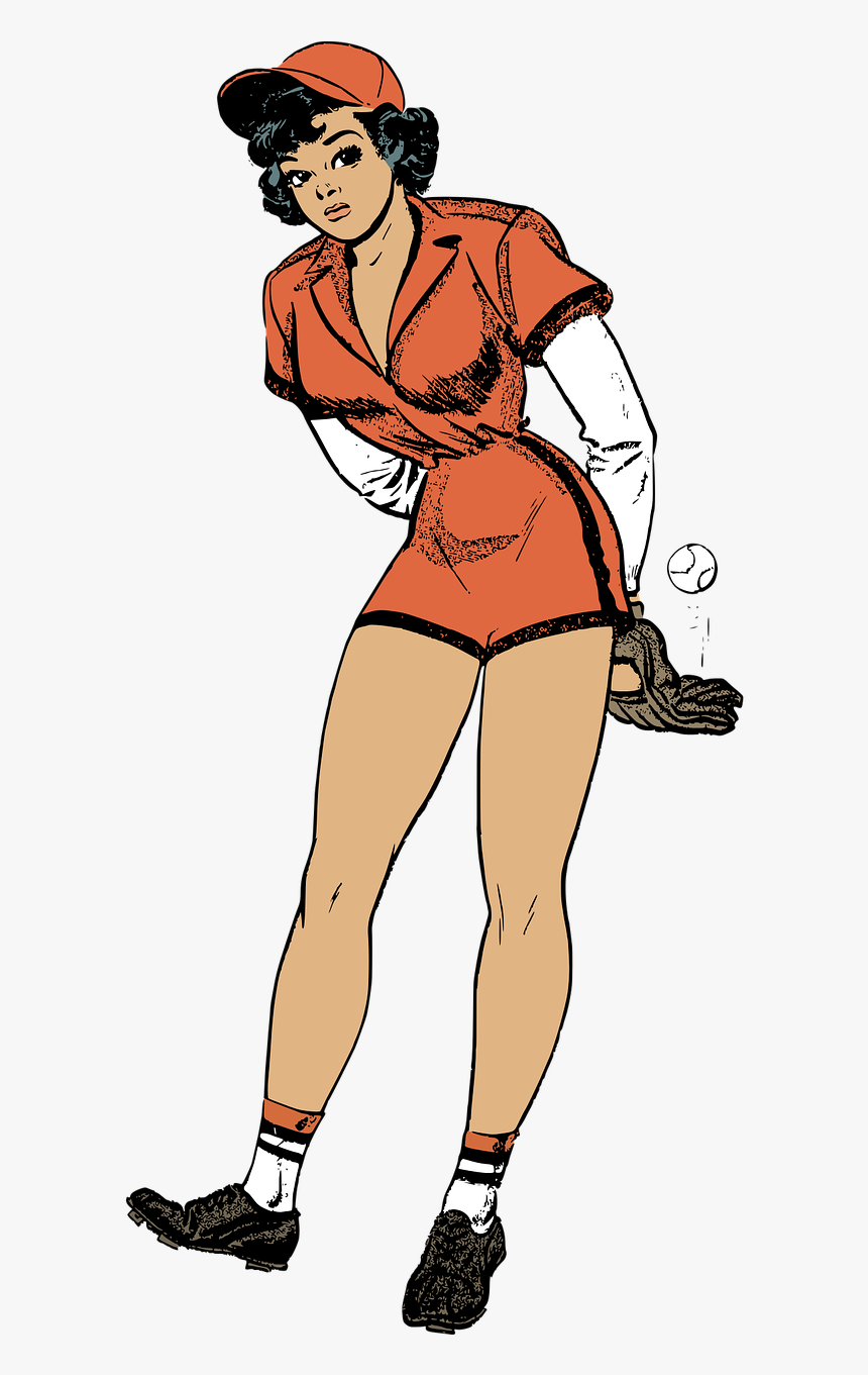 Baseball Pinup, HD Png Download, Free Download