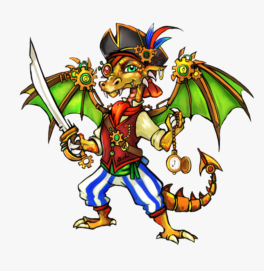 Pirate Dragon, HD Png Download, Free Download