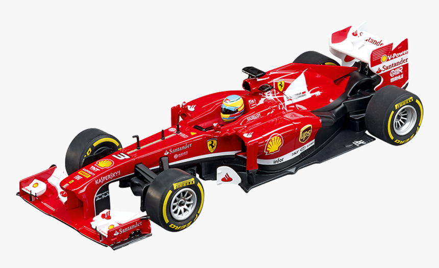 Race Track Numbers Digital Clipart - Carrera Evolution Ferrari F138 Alonso, HD Png Download, Free Download