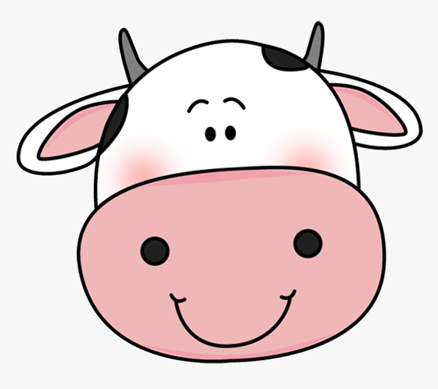 Cute Cow Clip Art Black And White, HD Png Download, Free Download