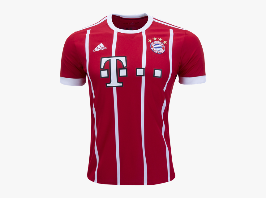 17-18 Bayern Munich Home Football Shirt - Jersey Bayern Munchen Full, HD Png Download, Free Download