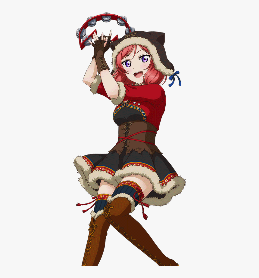 Maki Love Live Snowy Mountain , Png Download - Maki Nishikino Cards Render, Transparent Png, Free Download
