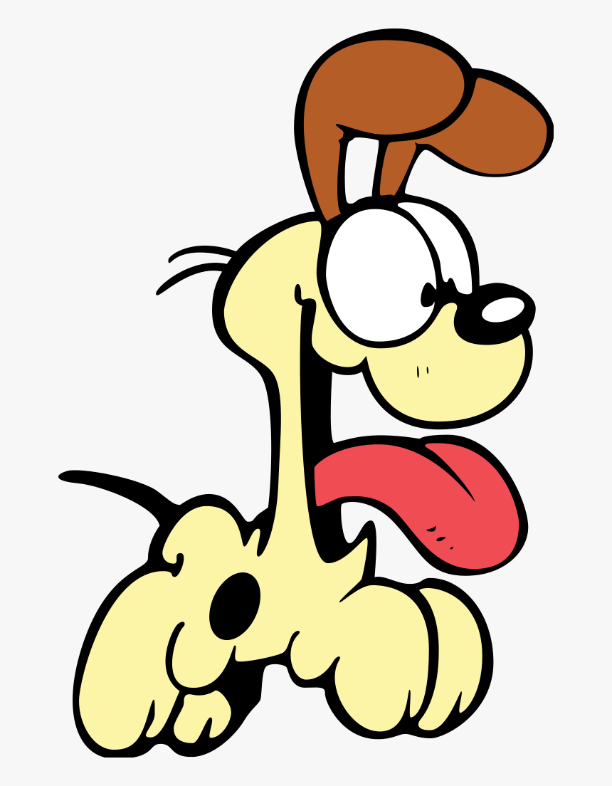 Cartoon Dogs From Garfield - Odie The Dog, HD Png Download, Free Download