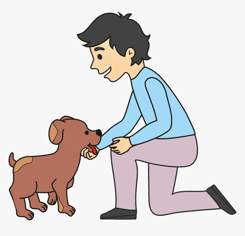 Cachorro 7 Co - Perro Animado Jugando Png, Transparent Png, Free Download