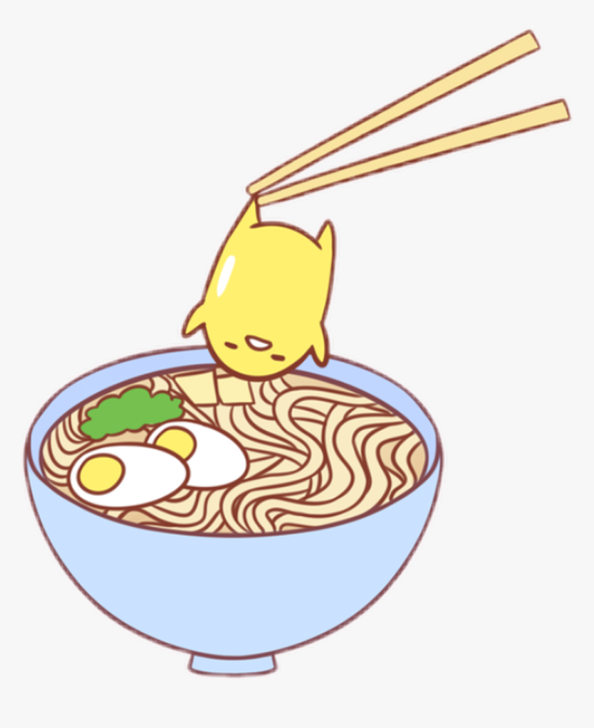 #noodle #kawaii #cute #ramen - Cute Ramen, HD Png Download, Free Download