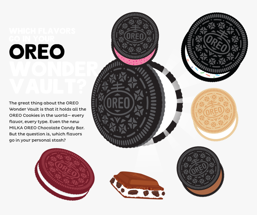 Transparent Cracker Clipart - Oreo, HD Png Download, Free Download