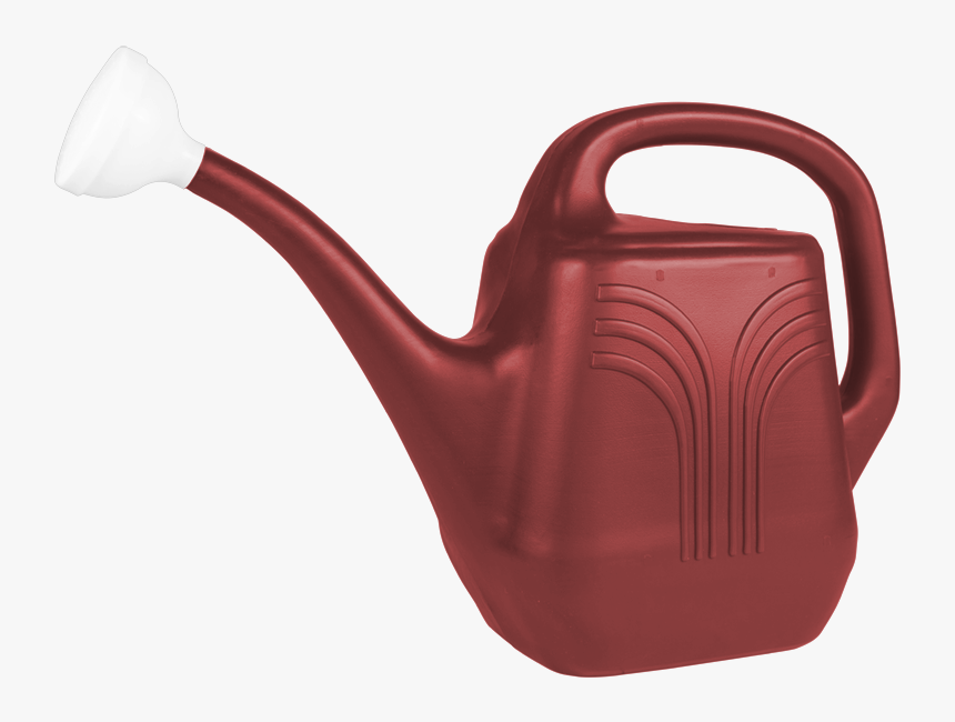 Classic Watering Can In Burnt Red - Teapot, HD Png Download, Free Download