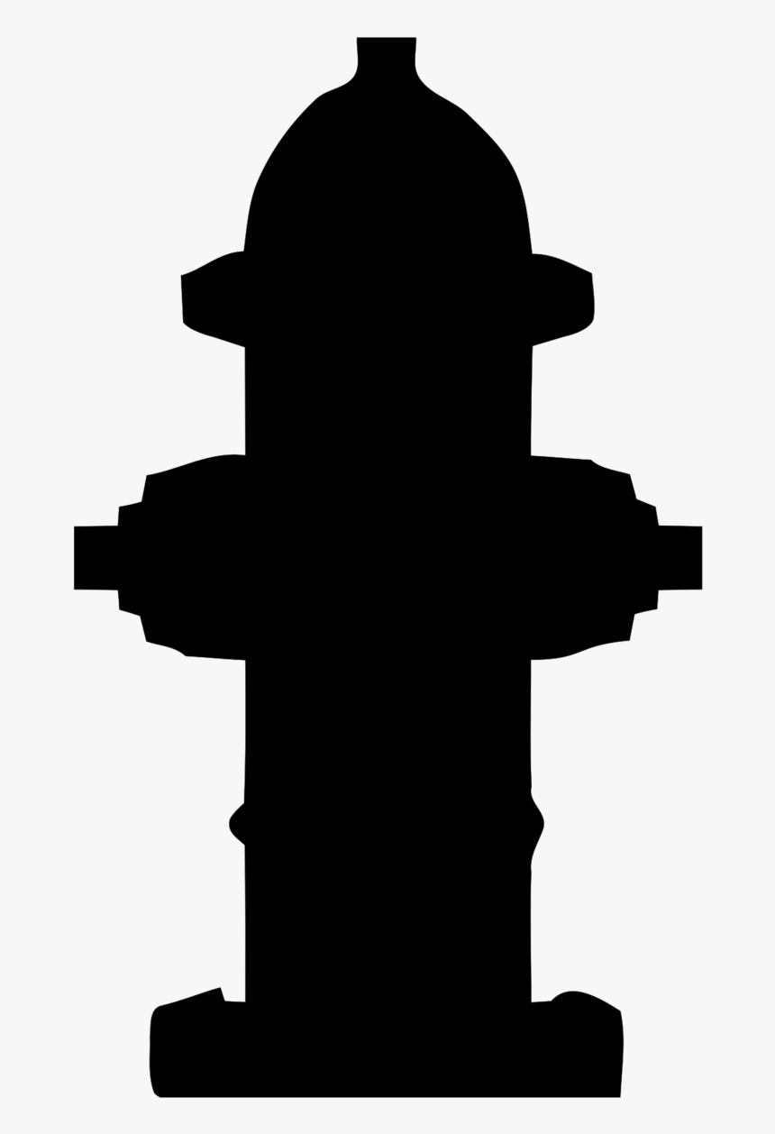 Fire Hydrant Silhouette Vector , Png Download - Firefighter Fire Hydrant Silhouette, Transparent Png, Free Download