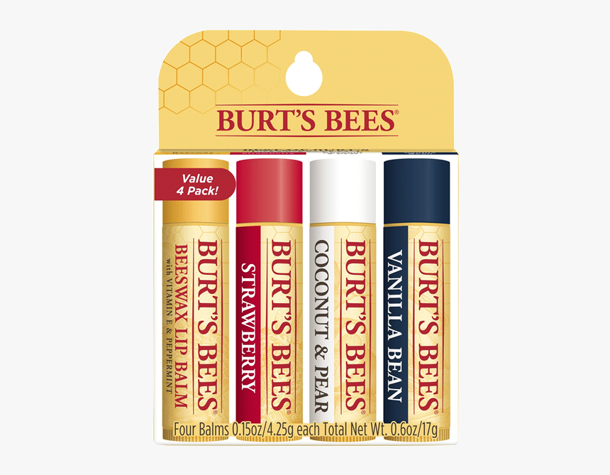Burt's Bees Chapstick Pack, HD Png Download, Free Download