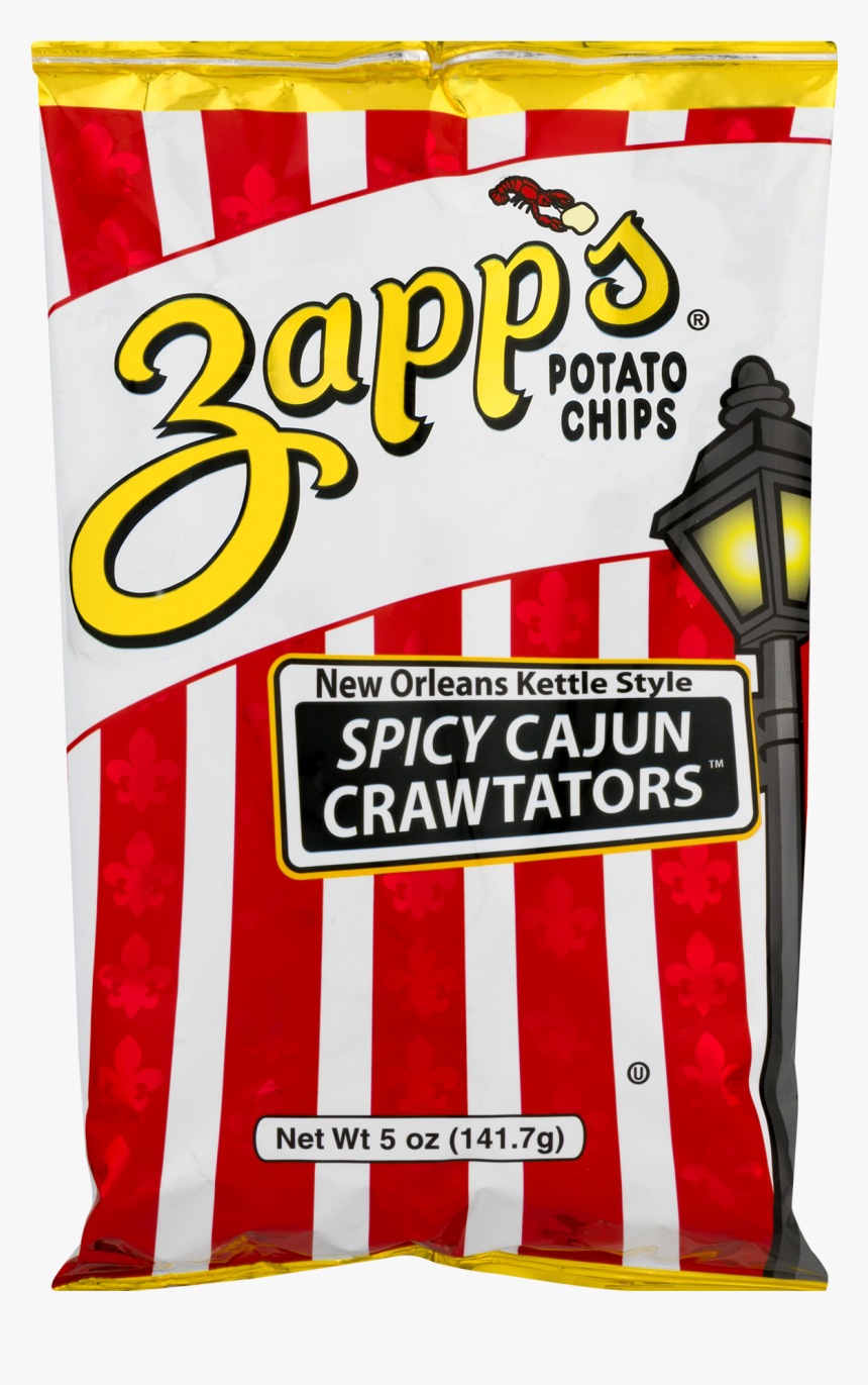 Zapp's Spicy Cajun Crawtators Chips, HD Png Download, Free Download