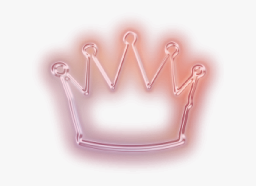 #neon #crown - Tiara, HD Png Download, Free Download