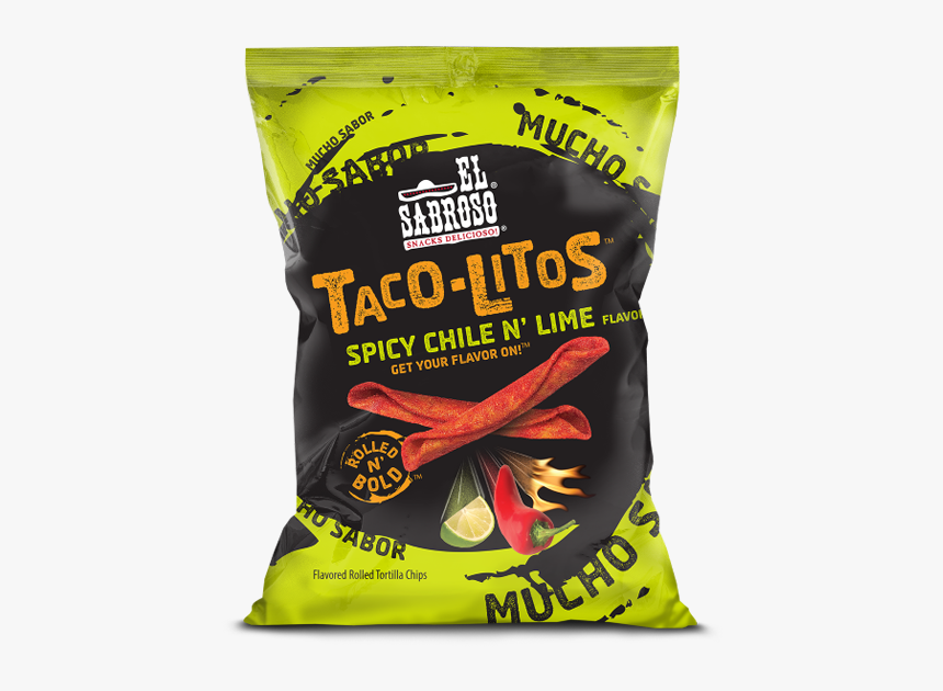 Taco-litos Chile N Lime Bag - Potato Chip, HD Png Download, Free Download