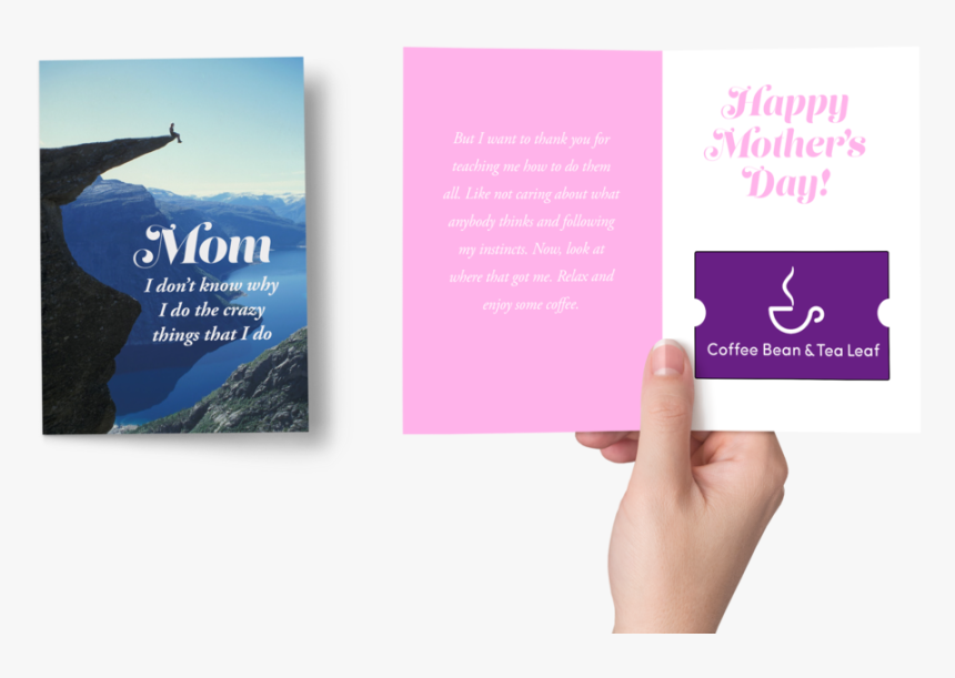 Mother"s Greeting Card - Trolltunga, HD Png Download, Free Download