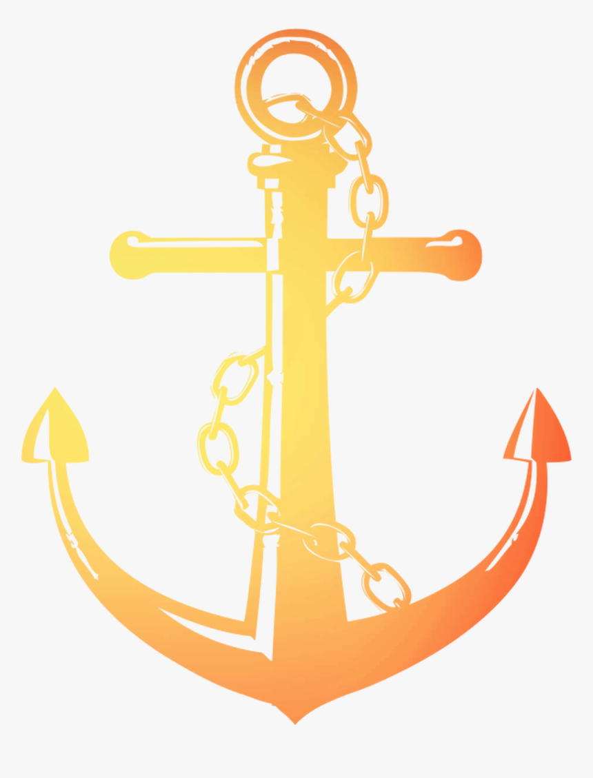 Chain And Anchor Circle Clipart Image Freeuse Stock - Anchor, HD Png Download, Free Download